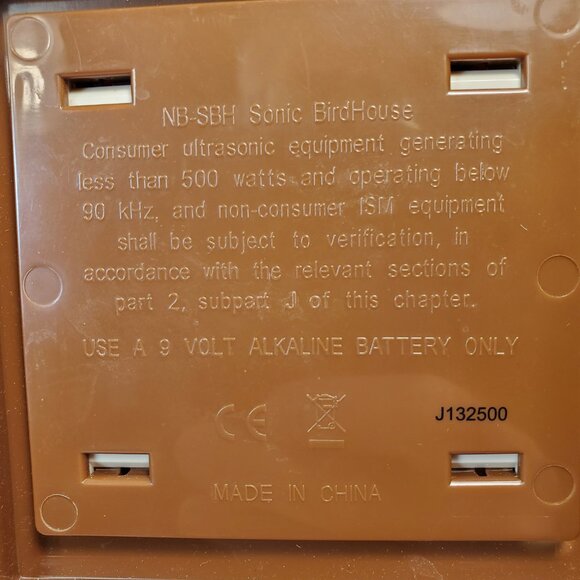 DOGTEK Sonic BirdHouse Dog Barking Control Outdoor Indoor Battery Operated - Picture 7 of 8